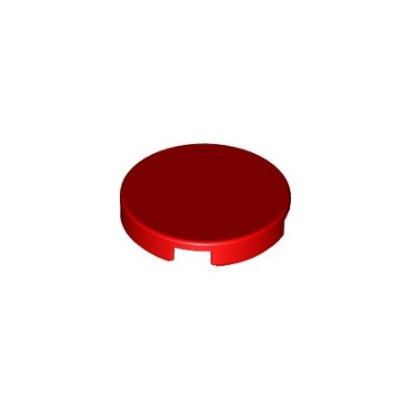 Kachel / Fliese 2x2 rund, rot