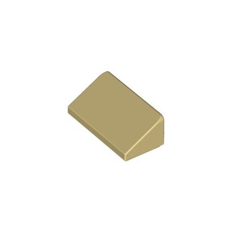 Schrägstein 1x2x2/3, beige