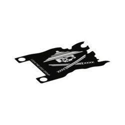 Fahne (Plastik) 7x5, Ninjago Piraten Logo