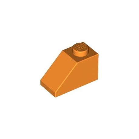 Schrägstein 1x2, orange