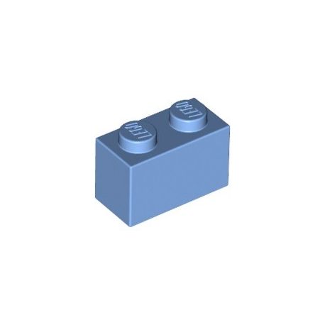 Stein 1x2, hellblau
