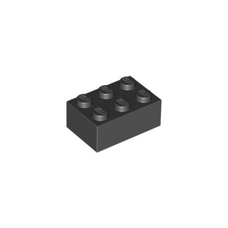Stein 2x3, schwarz