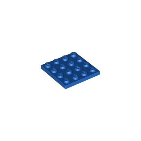 Platte 4x4, blau