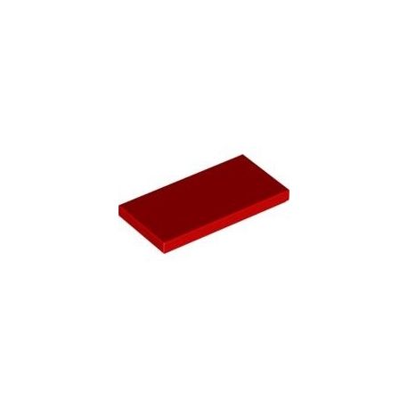 Kachel / Fliese 2x4, rot