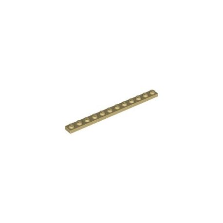 Platte 1x12, beige