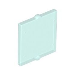 Fensterscheibe 1x2x2, transparent hellblau
