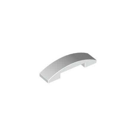 Bogen 1x4x2/3, weiss