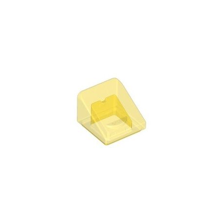 Schrägstein 1x1x2/3, transparent gelb