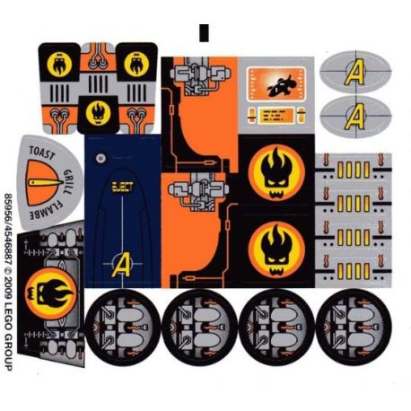 Sticker 8970 Robo Attack