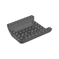 Bogen 8x8x2 inv, dunkelgrau