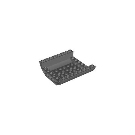 Bogen 8x8x2 inv, dunkelgrau