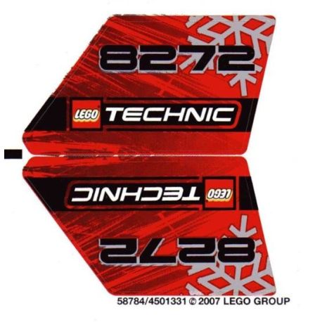 Sticker 8272 Snowmobile