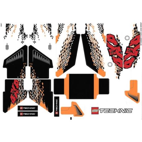 Sticker 9398 4 x 4 Crawler