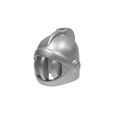 Ritter Helm, silber metallic