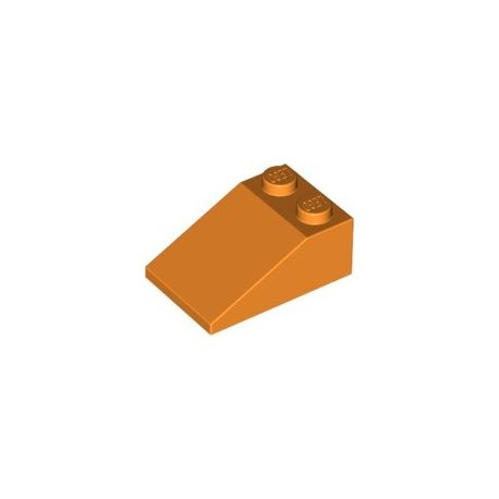 Schrägstein 2x3, orange