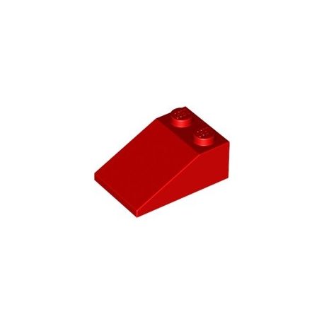 Schrägstein 2x3, rot
