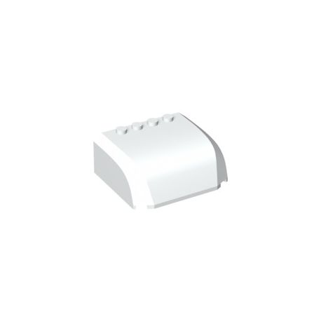 Bogen / Front 6x5x2, weiss