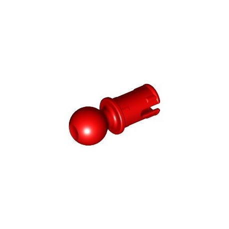 Pin (mit Reibung) und Kugelende, rot