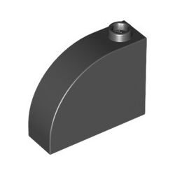 Bogen Stein 1x3x2, schwarz