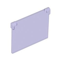 Fensterscheibe 1x4x3, transparent violett