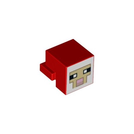 Minecraft Schafkopf, dunkelblau