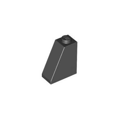 Schrägstein 2x1x2, schwarz