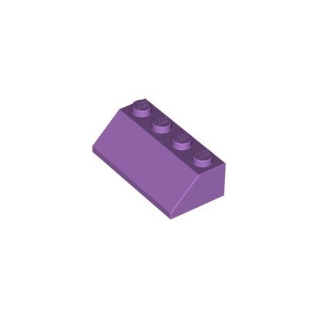 Schrägstein 2x4, violett