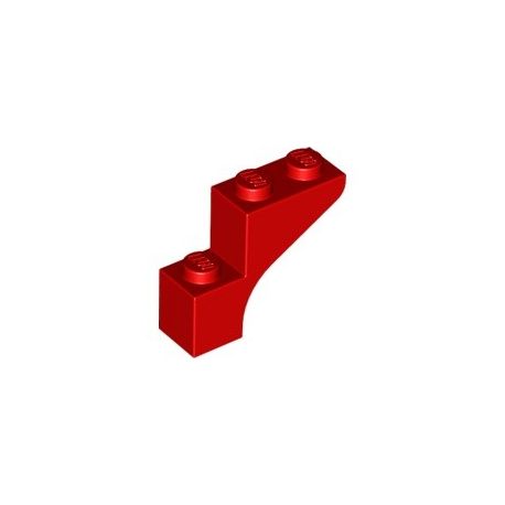 Bogen 1x3x2, rot