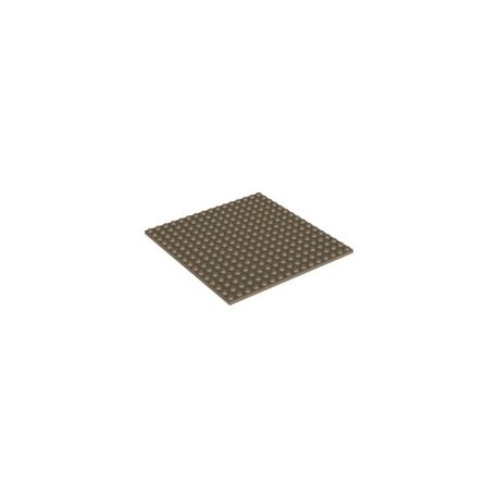 Platte 16x16, dunkelbeige