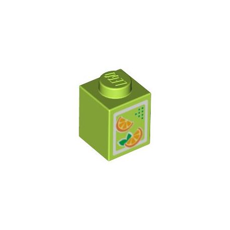 Stein 1x1 "Fruchtsaftkarton", limette