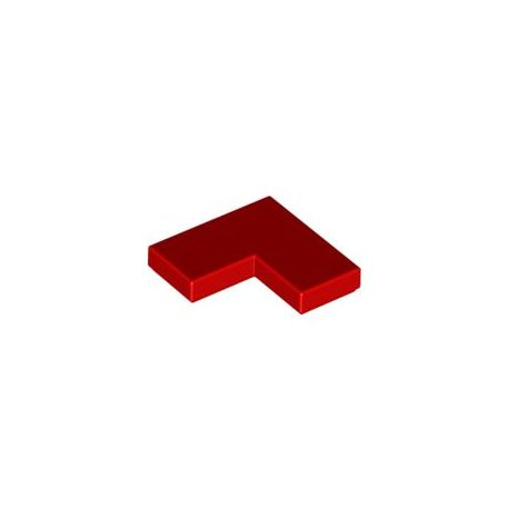 Kachel / Fliese 2x2 Winkel / Ecke, rot