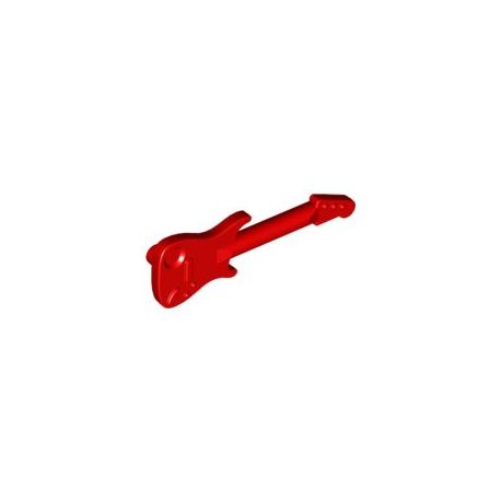 E-Gitarre, rot