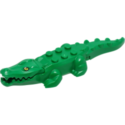 Krokodil, grün