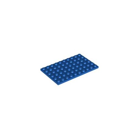 Platte 6x10, blau