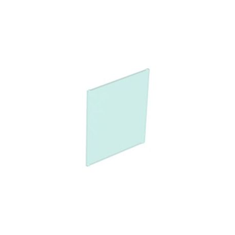 Fensterscheibe 1x6x6, transparent hellblau