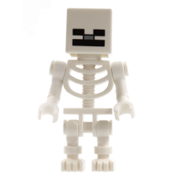 Minecraft Skelett, weiss