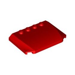 Platte keilförmig 4x6x2/3, rot