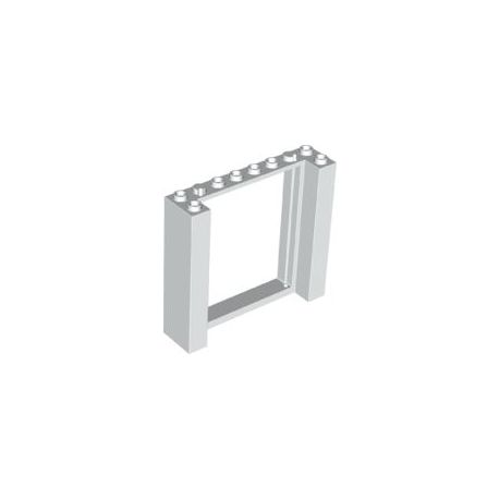 Rahmen 2x8x6, weiss