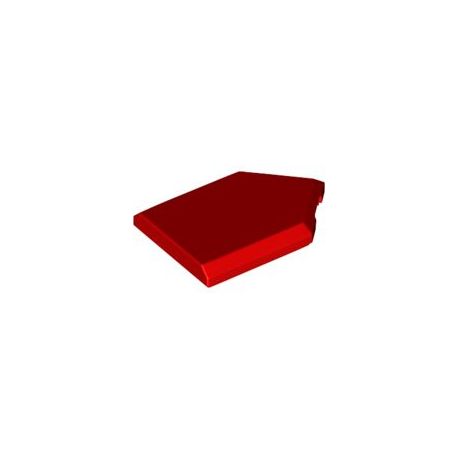 Kachel / Fliese 2x3 fünfeckig, rot