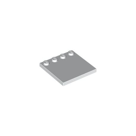 Platte 4x4 mit 4 Noppen, weiss