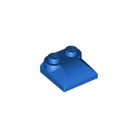 Bogen 2x2 mit 2 Noppen, blau