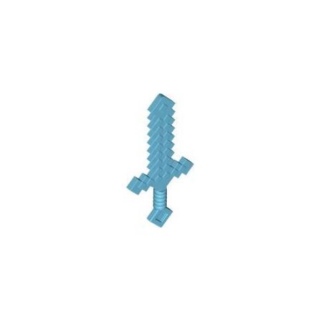 Minecraft Schwert, azurblau