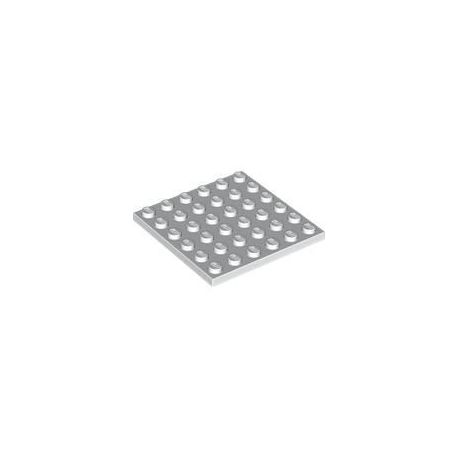 Platte 6x6, weiss