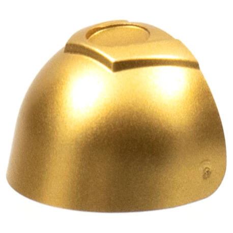 Visier für Raumanzug, gold metallic