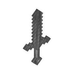 Minecraft Schwert, titangrau